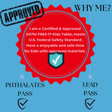 BTExpert Kids 3-in-1 Sand Water Activity Table Wooden Outdoor Convertible Picnic Table Bench Adjustable Umbrella Removable Top 2 Play Boxes Toy Set 37 x 35 in BTEXPERT