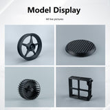 R QIDI TECHNOLOGY PAHT-CF Carbon Fiber high Temperature Nylon Filament 1.75mm,1Kg Spool 3D Printing Filament, high Strength, high Precision，Black R QIDI TECHNOLOGY