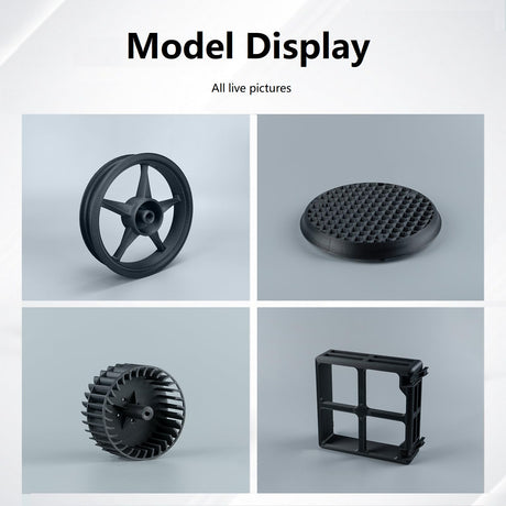 R QIDI TECHNOLOGY PAHT-CF Carbon Fiber high Temperature Nylon Filament 1.75mm,1Kg Spool 3D Printing Filament, high Strength, high Precision，Black R QIDI TECHNOLOGY