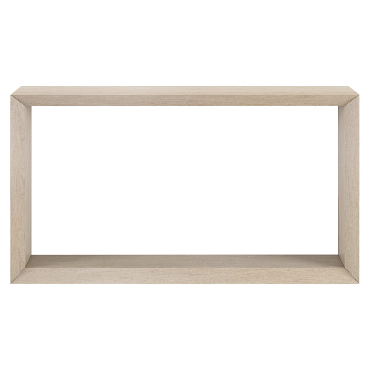 Henn&Hart 55" Wide Rectangular Console Table in Alder White, for Home, Living Room, Bedroom, Entertainment Room, Office Henn&Hart