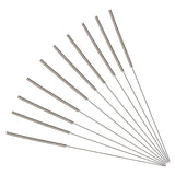 Aokin 12 Pcs 3D Printer Nozzle Cleaning Kit - 10 Pcs 0.4mm Needles Cleaner and 1 Pcs Tweezers Cleaner, Stainless Steel Nozzle Cleaning Tool Kit Aokin