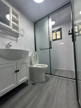 𝗣𝗼𝗿𝘁𝗮𝗯𝗹𝗲 𝗘𝘅𝗽𝗮𝗻𝗱𝗮𝗯𝗹𝗲 𝗖𝗼𝗻𝘁𝗮𝗶𝗻𝗲𝗿 𝗛𝗼𝗺𝗲 - 40ft 3 Bedroom Customizable prefab Home with Kitchen, Toilet, Bathroom, Electrical, Plumbing, Quick Assembly Modular Unit Generic