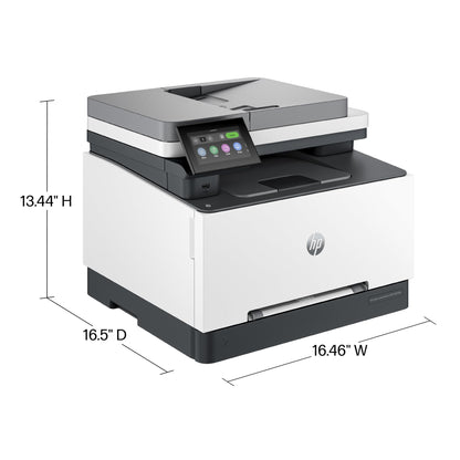 HP Color Laserjet Pro MFP 3301fdw Wireless All-in-One Color Laser Printer, Office Printer, Scanner, Copier, Fax, ADF, Duplex, Best-for-Office (499Q5F)