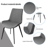 ZckyCine Modern Mid-Century Dining Table Set for 4-6 People Kitchen Dining Room Table Set Extendable Wood Dining Table and 4 Upholstered Chairs, Home Kitchen Furniture ZckyCine