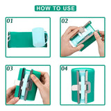 WER 3d Sublimation Silicone Mug Wrap,15oz Cup Clamp Fixture for Printing Tumblers (3 Pack) WER