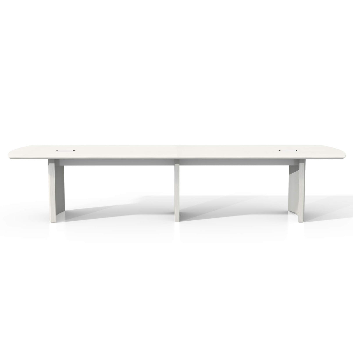 Mayline Medina Conference Table, 12', Textured Sea Salt Laminate Safco