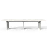 Mayline Medina Conference Table, 12', Textured Sea Salt Laminate Safco