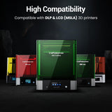 UNIFORMATION Water Washable Resin Easy to Clean Fast UV Curing 3D Printer Resin Photopolymer Low Viscosity Rapid 3D Resin Liquid with High Precision Suit for SLA/LCD/DLP Printing White 1KG Uniformation