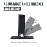 3 Pack Pergola Roof Riser Bracket, Heavy Duty Roof Riser Brackets for Patio Cover, 90° Adjustable Saddle Roof Riser Beam Mount Kit for Gazebo Pergola SZBAMI