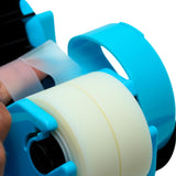 Echomerx Multi-roll Heat Tape Dispenser Sublimation - Effortlessly Cut Heat Resistant Tape, Heat Transfer Tape, Heat Press Tape,1 and 3 inch Cores, Tutorial Video, Blue echomerx