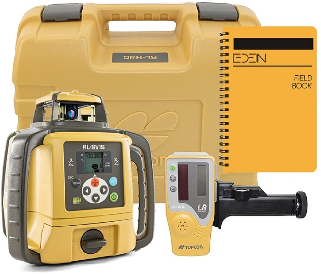Topcon RL-SV1S Slope Rotary Laser Rating Drop, Dust, Water Resistant Laser TOPCON