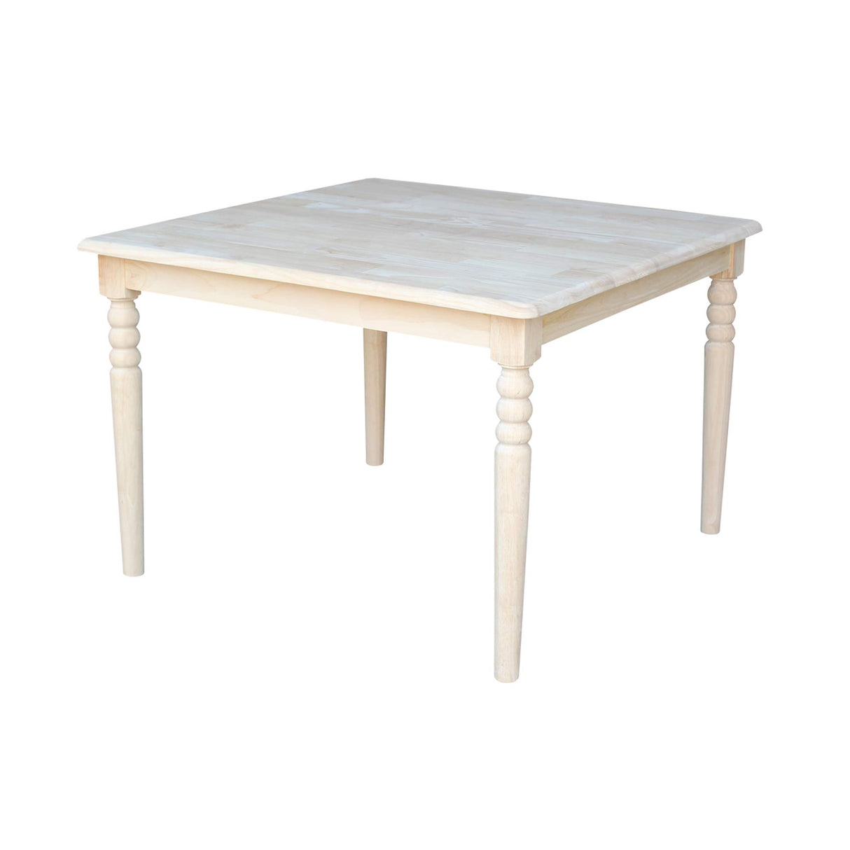 International Concepts Unfinished Square Juvenile Table IC International Concepts