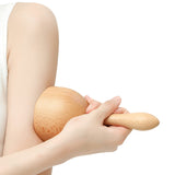 Komogir Handhleld Wood Swedish Cup Wooden Massager Wood Therapy Massage Tool Body Sculpting Tools for Maderoterapia,Lympahtic Drainage,Anti-Cellulite,Muscle Pain Relief -1 Piece-Rubber Wood Komogir