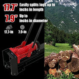 BIG RED ATGS012 Torin Hydraulic Log Splitter: Durable Manual Wood Splitter with Horizontal Full Steel Beam, Labor-saving Machine - Stable and Safe, BIG RED
