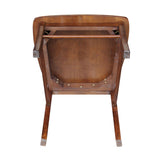 International Concepts X-Back Chair, Espresso IC International Concepts