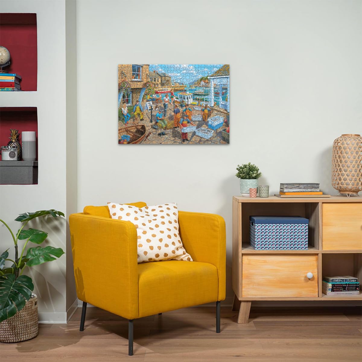 Ravensburger Fisherman's Life 1000 Piece Jigsaw Puzzle for Adults | Unique, Pieces | Anti-Glare Surface | FSC Certified, Eco-Friendly | Amazon Exclusive Ravensburger