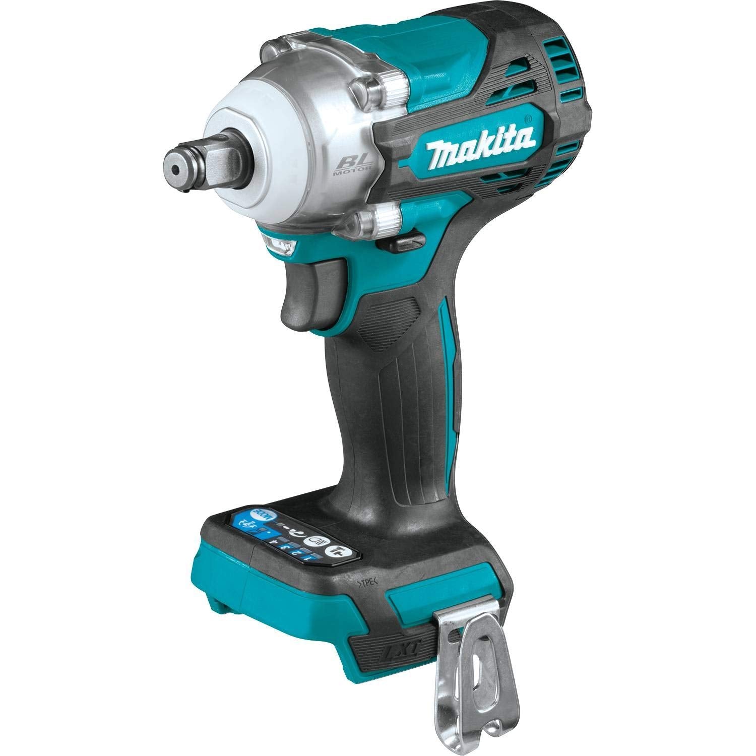 Makita XWT14Z 18V LXT Lithium-Ion Brushless Cordless 4-Speed 1/2" Sq. Drive Impact Wrench w/Friction Ring Anvil, Tool Only - WoodArtSupply