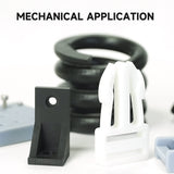 GratKit Upgraded ABS-Like 3D Printer Resin, High Toughness 405nm UV Curing Resin, Scratch Resistant and Compatible with SLA, LCD and DLP Printers for Industrial Parts Printing - 1000g, Black GratKit