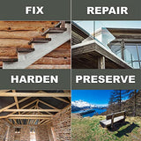 PC Products PC-Rot Terminator Epoxy Wood Hardener, Two-Part 1.5 gal in Two Bottles, Amber 192610 PC Products