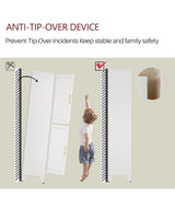 AUEYTVR Metal Armoire Wardrobe Closet Storage Cabinet with Hanging Rod,71'' Metal Wardrobe Cabinet with 2 Doors and 2 Adjustable Shelves for Bedroom, Laundry Room, Cloak Room AUEYTVR