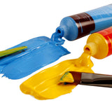 Mont Marte Acrylic Paint Set 24 Colours 36ml 2 PACK, Perfect for Canvas, Wood, Fabric, Leather, Cardboard, Paper, MDF and Crafts Mont Marte