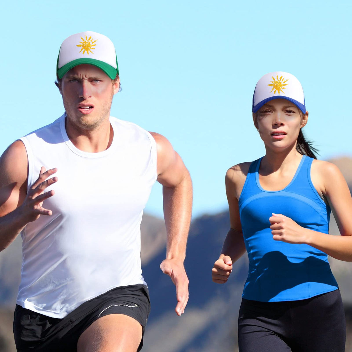 Patelai 24 Pcs Unisex Trucker Hat Bulk Blank Baseball Caps Sublimation Mesh Caps Adjustable Hat DIY(Colorful, Adult Style) Patelai