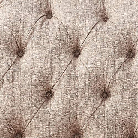 ACME Chelmsford Sofa w/5 Pillows - 56050 - Beige Fabric & Antique Taupe Acme