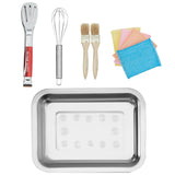 VEVOR Commercial Waffle Maker, 1300W Round Waffle Iron, Non-Stick Rotatable Waffle Baker Machine With 122-572℉ Temp Range and Time Control, Teflon-Coated Baking Pan Stainless Steel Body 120V VEVOR