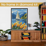 Bimkole 5D Diamond Art Kits for Adults Jesus, Full Drill DIY Rhinestone Embroidery Set Paint with Diamonds Art Man by Number Kits Cross Stitch Home Wall Craft Decor 12x16 Inch Bimkole