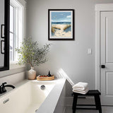 ARNLRDYA Ocean Landscape Paint by Number Kits, Seagull Beaches DIY Paint by Numbers for Beginner, Waves Coastal Reed Scenery Acrylic Painting for Gift Home Wall Decor(16×20inches, No Frame) ARNLRDYA