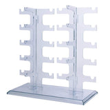 JoySee 1 X sunglasses organizer eyeglasses rack glasses holders acrylic Glasses hoder Display hold Stand, Water Clear Transparent JoySee
