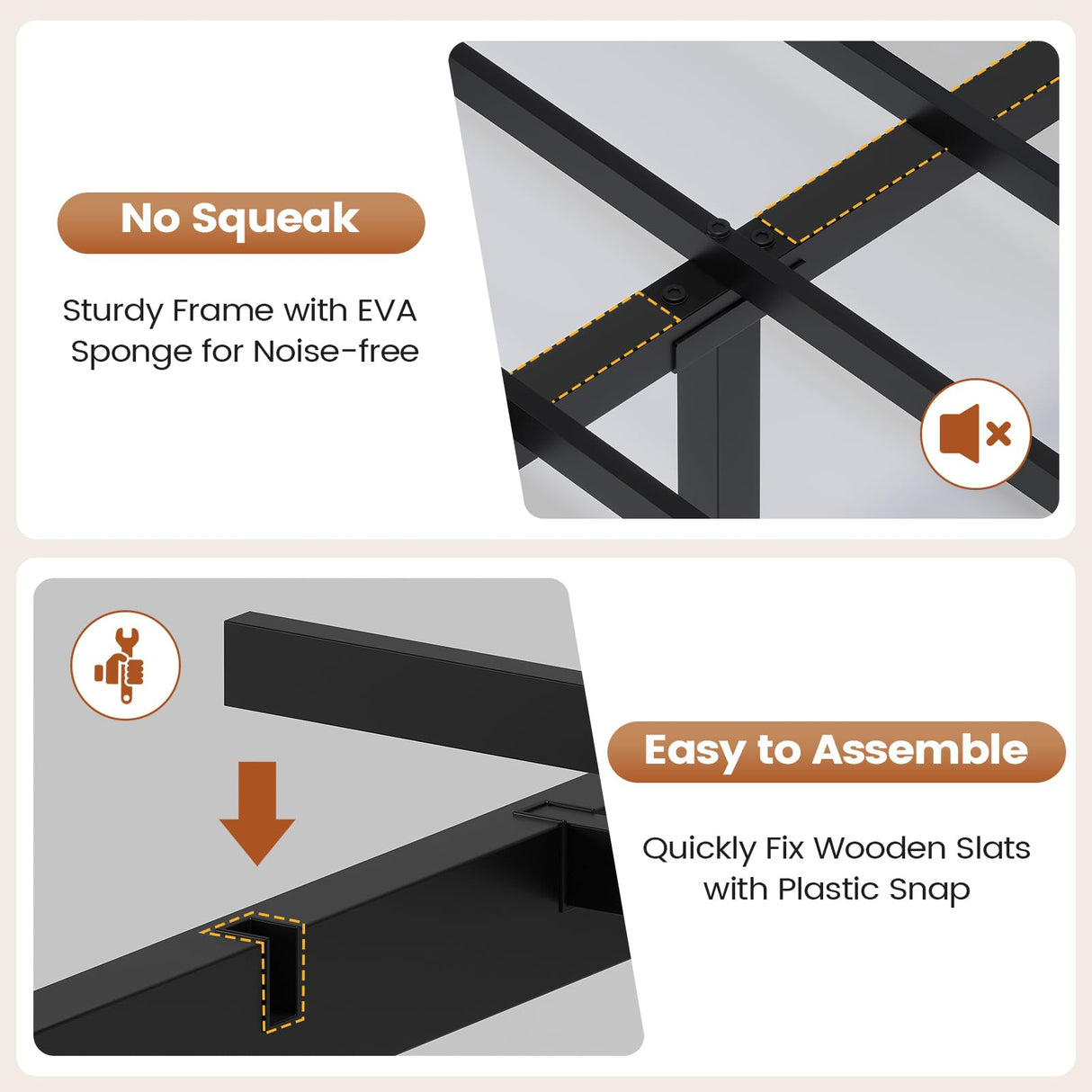 AOGLLATI Full Bed Frame with Stylish Bookcase Headboard & Charging Station & LED Lights,Full Size Bed Frame with 4 Storage Drawers, Led Bed Frame with Metal Slats, No Box Spring Needed,Black AOGLLATI