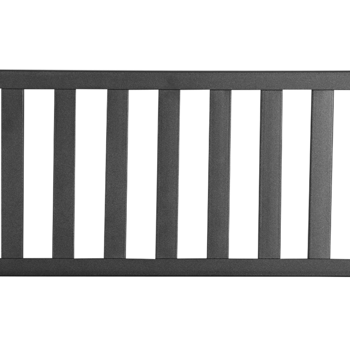 Outsunny 50" Outdoor Garden Bench, Patio Bench with Slatted Seat, Metal Porch Bench for Backyard, Poolside, Lawn, Black Outsunny