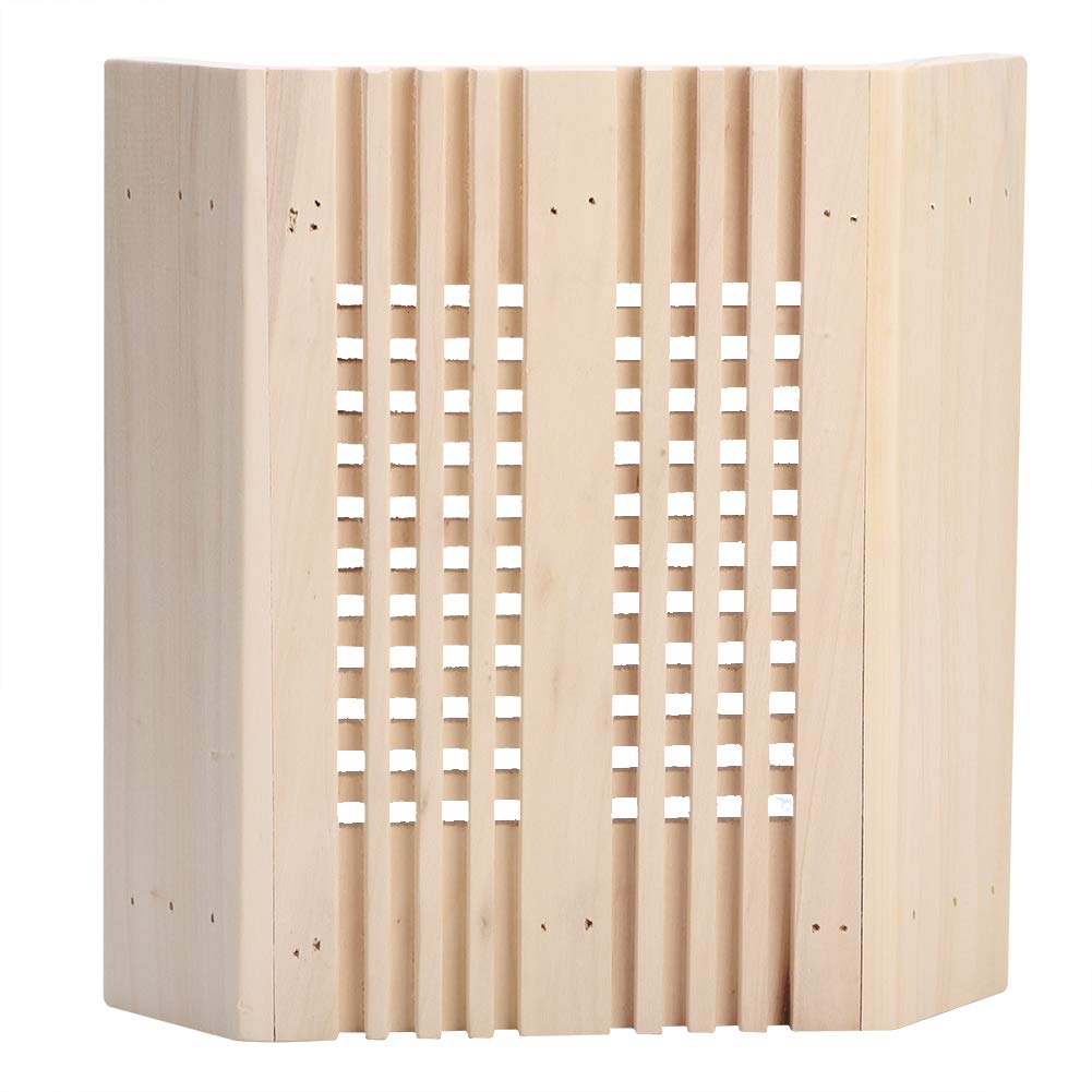 Mumusuki Sauna Headrest Light Cover Room Explosion-Proof Lamp Protection Cover Square Wood Corner Lamp Shade Light Cover Sauna Accessories Home Steam Mumusuki
