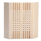 Mumusuki Sauna Headrest Light Cover Room Explosion-Proof Lamp Protection Cover Square Wood Corner Lamp Shade Light Cover Sauna Accessories Home Steam Mumusuki