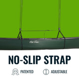 Teal Triangle Heavy Duty Elite Canoe Hoist, Easy-Lift Garage Pulley System, Holds 150 lbs, Fits 8-Foot Ceilings, Patented No-Slip Strap, No Setup Required Teal Triangle