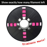 NOVAMAKER ABS Filament 1.75mm, Pink ABS 3D Printer Filament, 1kg Spool(2.2lbs), Dimensional Accuracy +/- 0.03mm, Fit FDM 3D Printer and 3D Pen NovaMaker