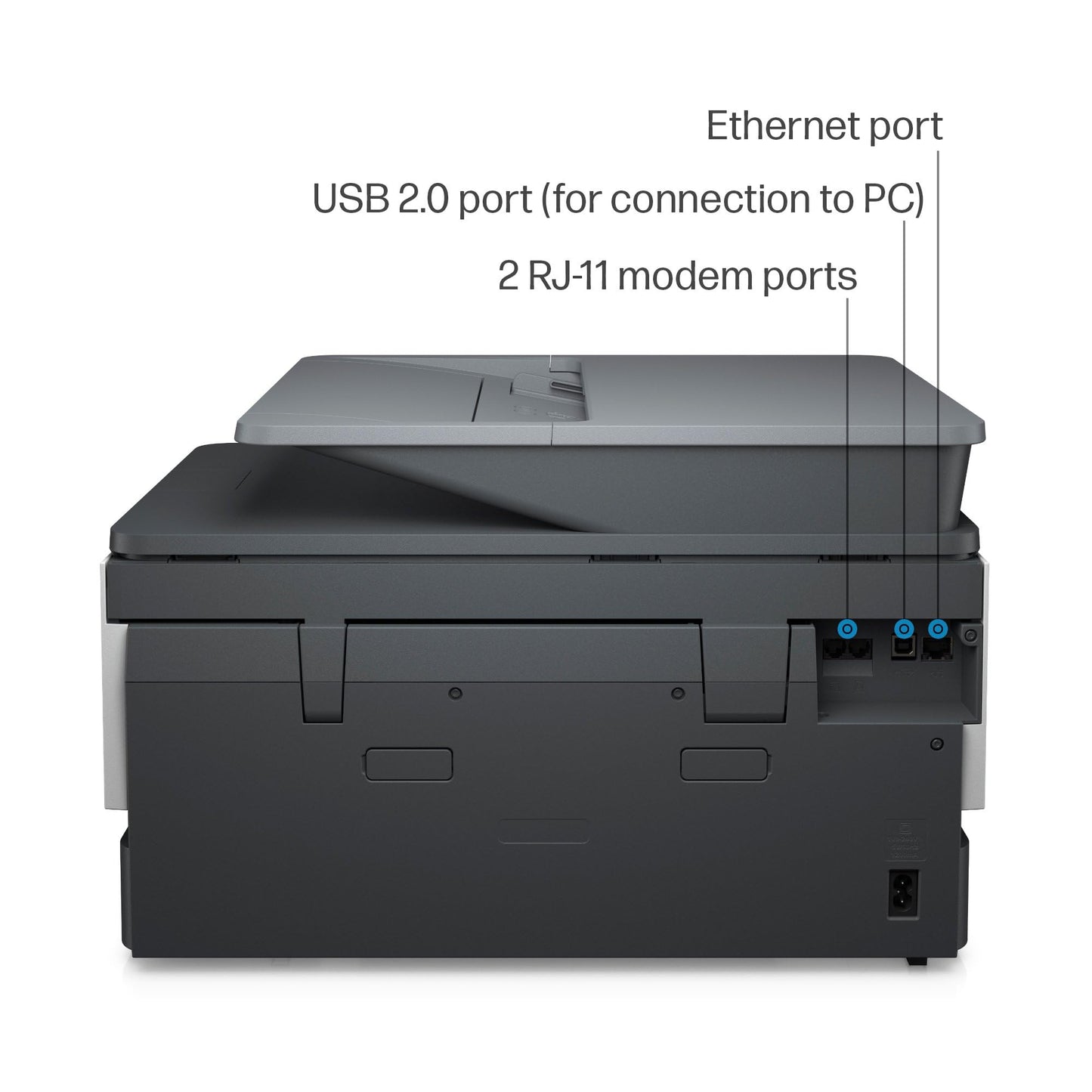 HP OfficeJet 9012e All-in-One Color Inkjet Wireless Printer Scanner Copier Fax with 6-month Instant Ink Mobile Computer Printers for Home Use Office Two-Sided Wifi Printing 1G5L4A (Renewed Premium)