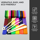 H&S Polymer Clay Modeling Kit – 26 Colors, 5 Sculpting Tools – Oven Bake Molding Set for Kids & Adults H&S