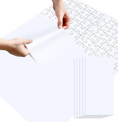 HEIPINIUYE 6 Puzzle Saver Sheets Peel and Stick, Preserve 1 × 1000 Pieces Jigsaw Puzzles, Puzzle Glue Sheets for Easy Framing of Finished Puzzles