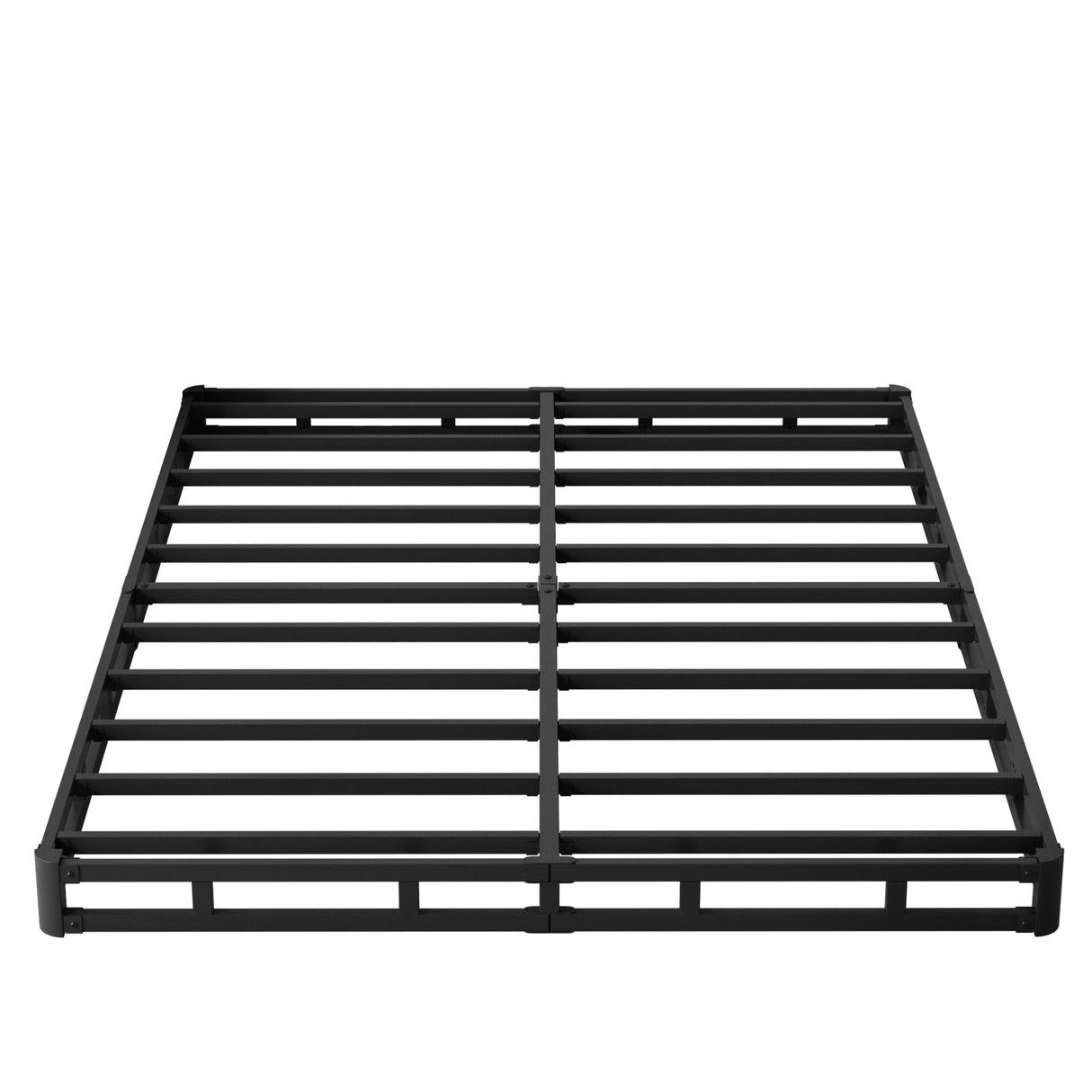 DiaOutro King Size Box Spring, 4 Inch Heavy Duty Bed Base with Fabric Cover, No Noise Mattress Foundation for Bed, Easy Assembly, Black DiaOutro