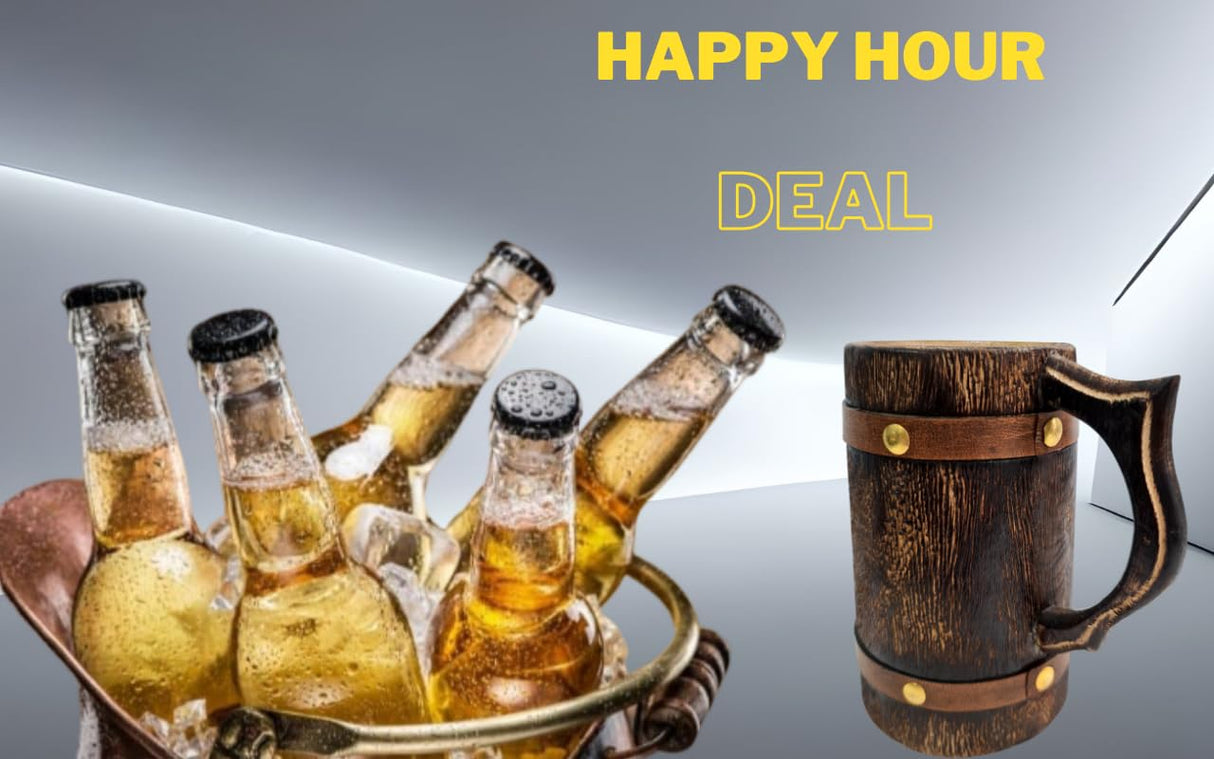 collectiblesBuy Antique Wooden Beer Mug Beverages Tankard Coffee Stein Groomsmen Idea Medieval Inspired Drinking Mug Kitchen Accessories Home Decor collectiblesBuy