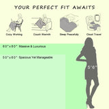 CozeCube Caramel Brown Throw Blanket for Couch, Soft Cozy Cable Knit Throw for Bed Sofa Living Room, Lightweight Warm Decorative Farmhouse Christmas Blanket, 50"x60", Light Brown CozeCube