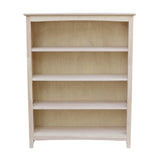 International Concepts Shaker Bookcase - 48 in H International Concepts
