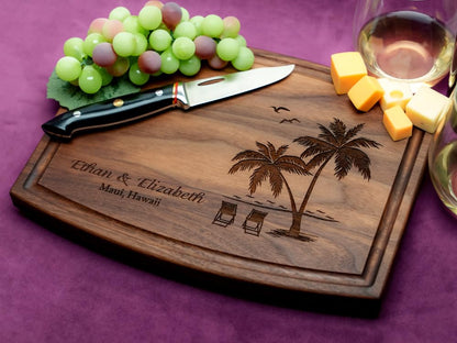 Straga Personalized Cutting Boards | Handmade Wood Engraved Charcuterie | Custom Fun Retirement Gift for Employees, Co-Workers or Friends - WoodArtSupply