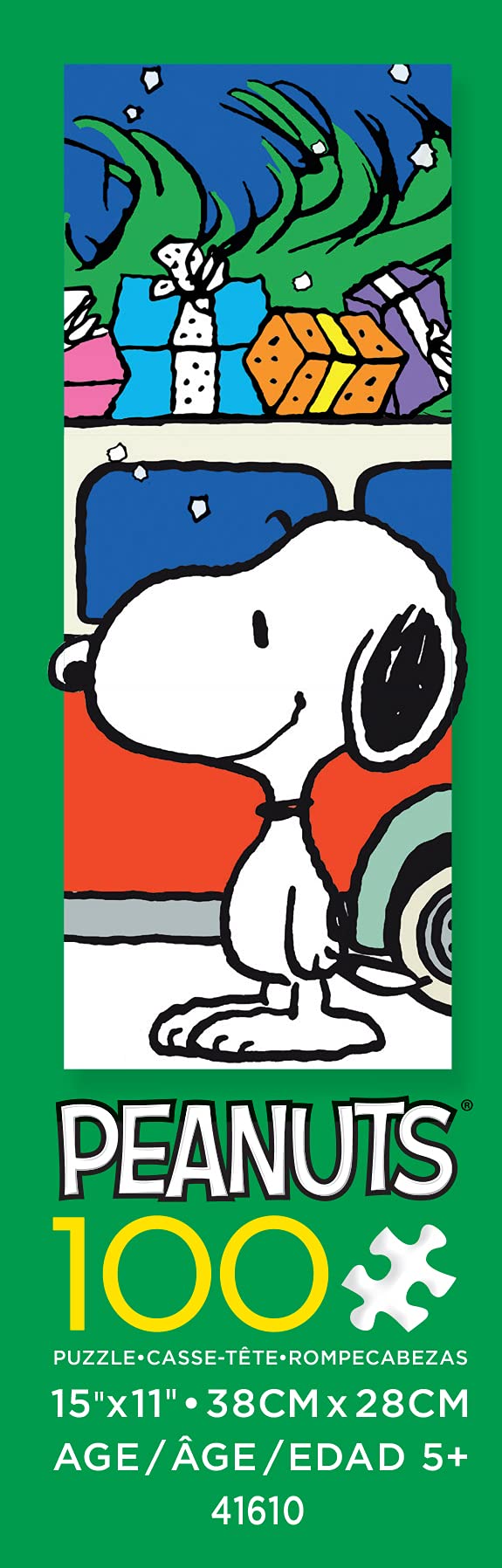Ceaco - Peanuts - Peace and Presents - Holiday - 100 Piece Jigsaw Puzzle Ceaco