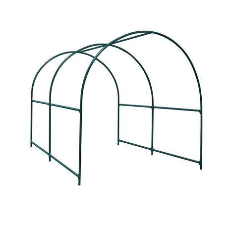 Multi-Size Large Garden Support Arch Frame Climbing Plant Arch Arbor for Flowers/Fruits/Vegetables (6.5ft x 7ft x 7.2ft) BenefitUSA