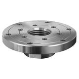 4" Woodworking Lathe Faceplate,Wood Lathe Steel Faceplate,5/8"TPI Spindle Thread,Wood Lathe Accessories PNBO