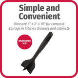 GoodCook Hamburger Meat Chopper, 1 Pack, Black GoodCook