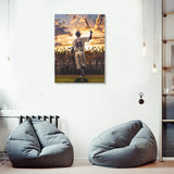 Becapeo Wooden Jigsaw Puzzles for Adults - Custom Name and Number on (New York 2) Baseball Player Art Photo - 300 500 1000PCS Puzzles Game Home Wall Decor Becapeo